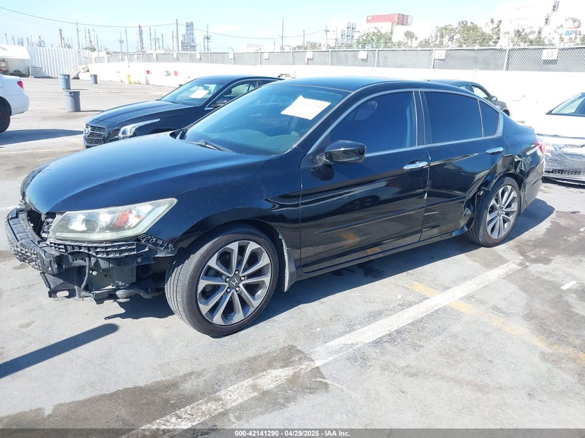 2013 HONDA ACCORD VIN: 1HGCR2F54DA152513