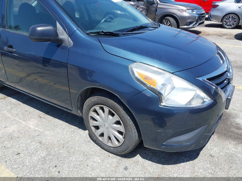 2015 Nissan Versa 1.6 S+ VIN: 3N1CN7AP7FL843968 Lot: 42141399