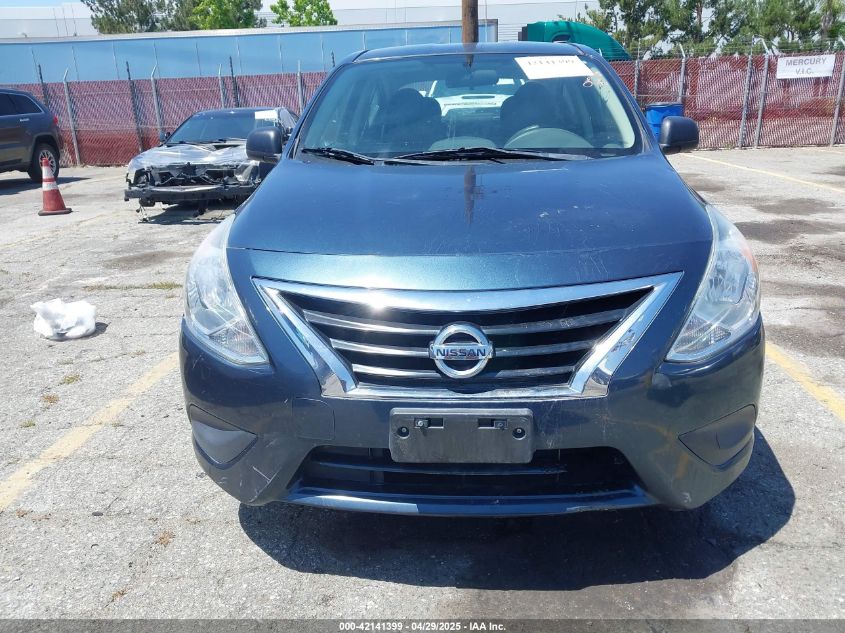 2015 Nissan Versa 1.6 S+ VIN: 3N1CN7AP7FL843968 Lot: 42141399