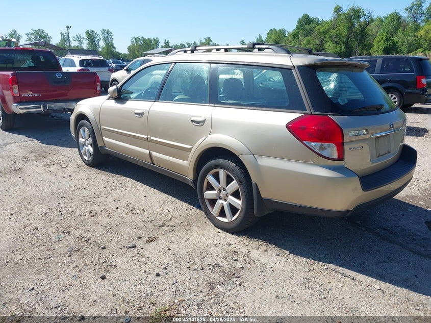 2008 SUBARU OUTBACK VIN: 4S4BP62C987356766