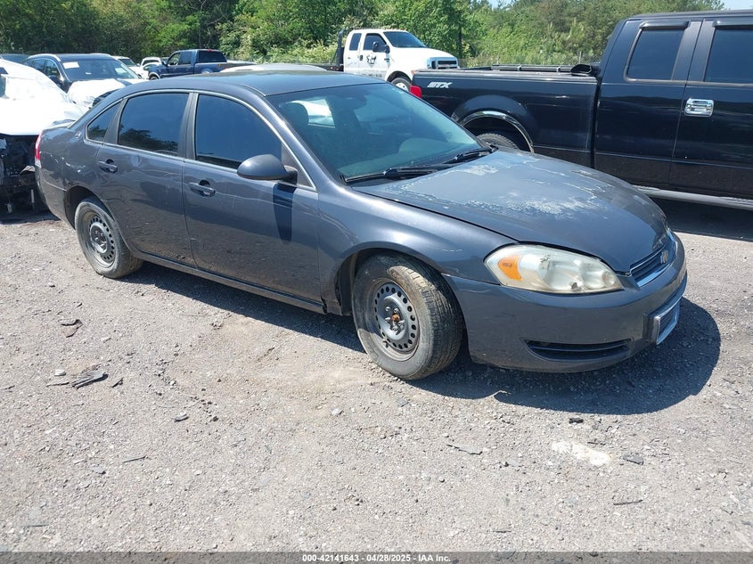 2008 CHEVROLET IMPALA VIN: 2G1WB58K781287000