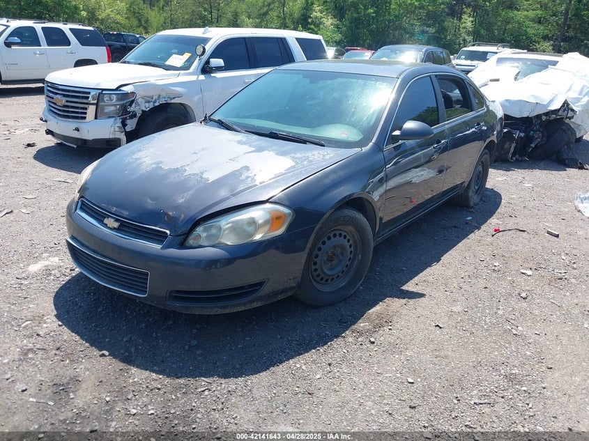 2008 CHEVROLET IMPALA VIN: 2G1WB58K781287000