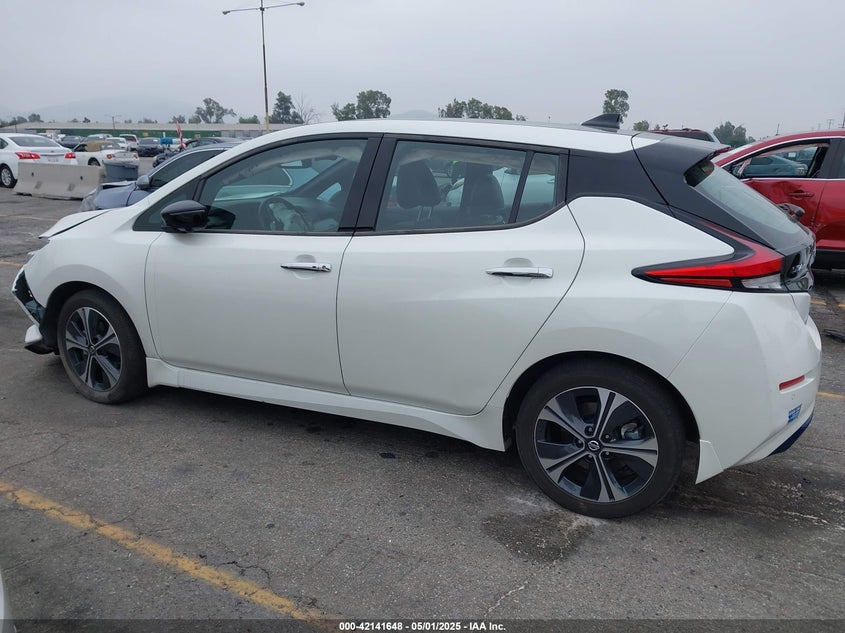 2021 NISSAN LEAF VIN: 1N4BZ1DV4MC551374