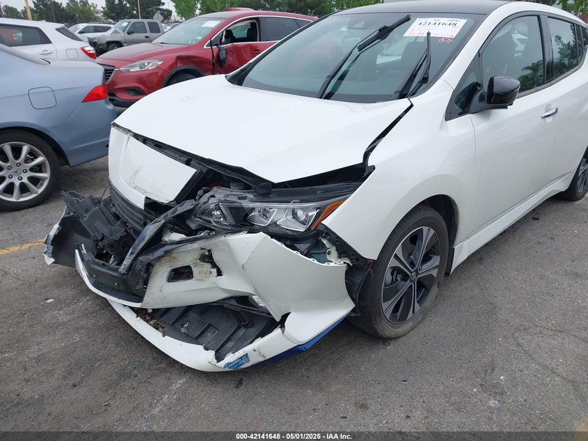 2021 NISSAN LEAF VIN: 1N4BZ1DV4MC551374