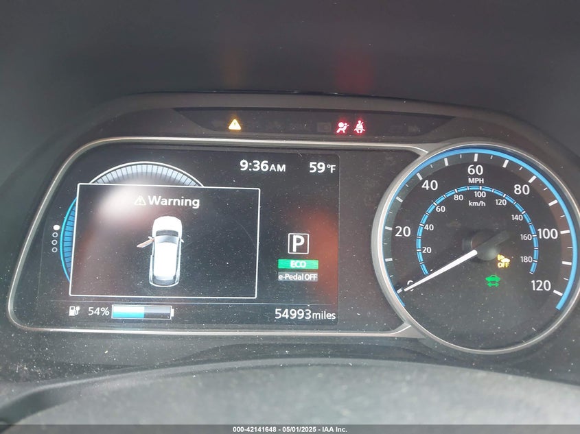 2021 NISSAN LEAF VIN: 1N4BZ1DV4MC551374