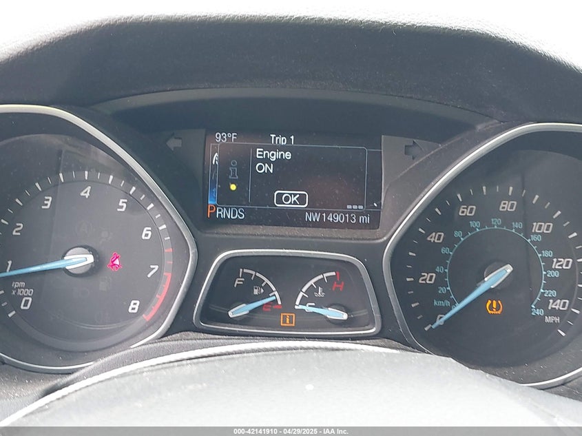 2014 FORD FOCUS VIN: 1FADP3J26EL342210