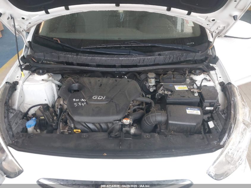 2015 Hyundai Accent Gls VIN: KMHCT4AE1FU885702 Lot: 43424279