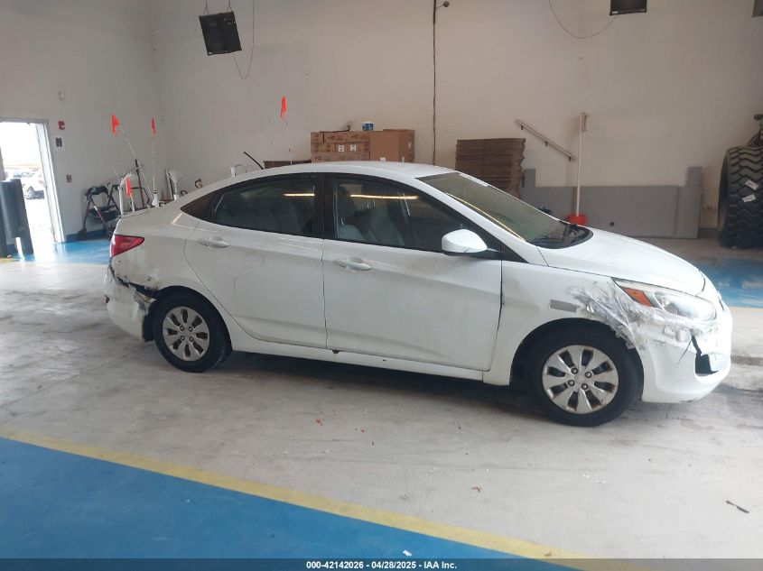 2015 Hyundai Accent Gls VIN: KMHCT4AE1FU885702 Lot: 43424279