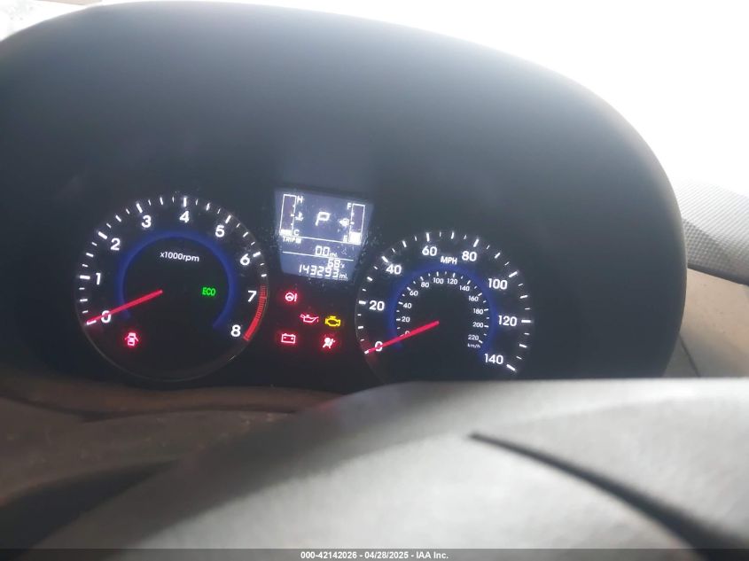 2015 Hyundai Accent Gls VIN: KMHCT4AE1FU885702 Lot: 43424279