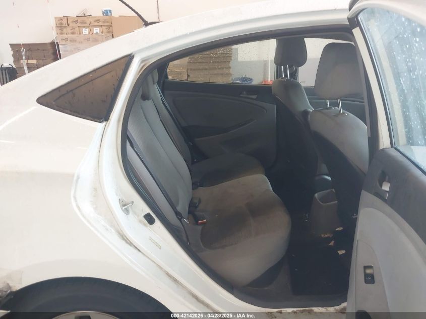 2015 Hyundai Accent Gls VIN: KMHCT4AE1FU885702 Lot: 43424279