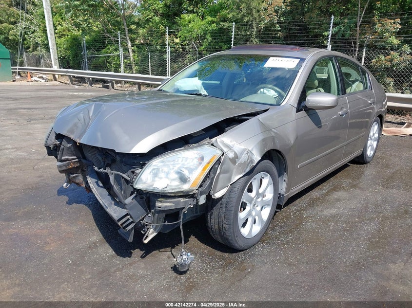 2008 NISSAN MAXIMA VIN: 1N4BA41E08C801728
