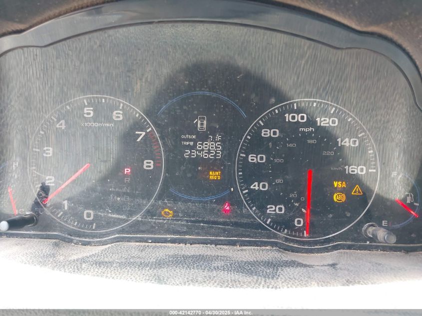 2004 Acura Tsx VIN: JH4CL96904C001604 Lot: 42142770