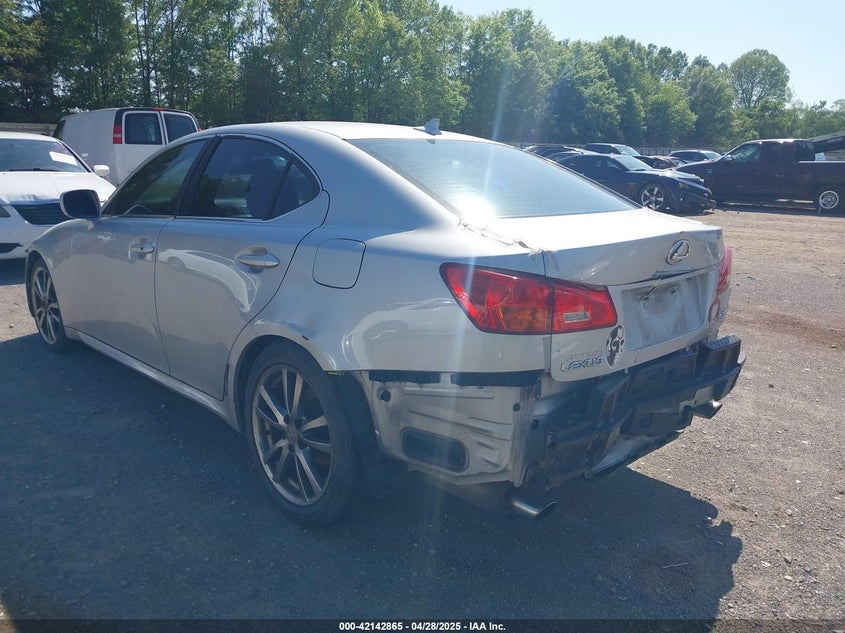 2008 LEXUS IS 250 VIN: JTHBK262085065063