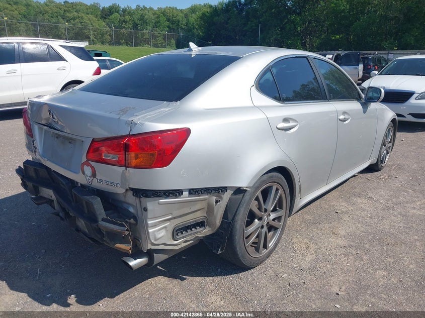 2008 LEXUS IS 250 VIN: JTHBK262085065063