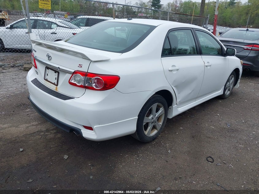 2011 TOYOTA COROLLA VIN: 2T1BU4EE5BC663064