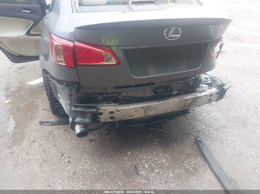 2012 LEXUS IS VIN: JTHBF5C23C5172224