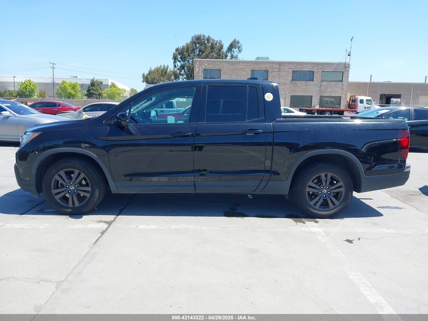 2020 HONDA RIDGELINE 2WD SPORT - 5FPYK2F19LB000049