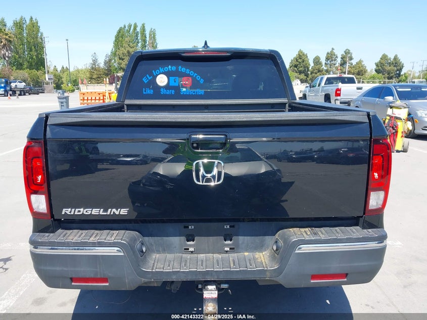 2020 HONDA RIDGELINE 2WD SPORT - 5FPYK2F19LB000049