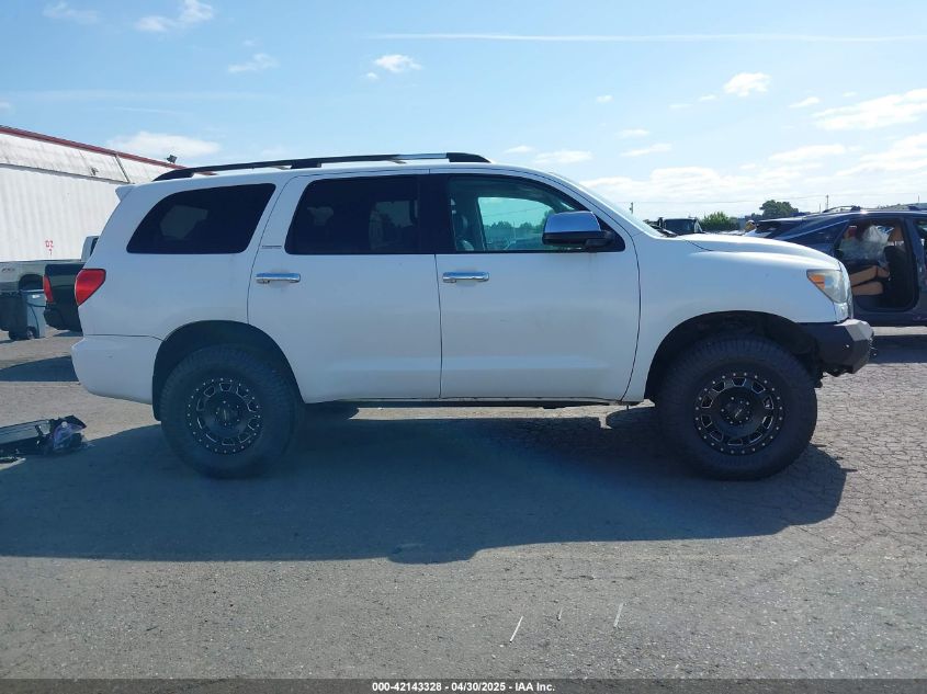 2008 Toyota Sequoia Limited 5.7L V8 VIN: 5TDBY68A08S017567 Lot: 42143328