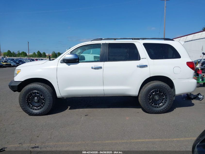 2008 Toyota Sequoia Limited 5.7L V8 VIN: 5TDBY68A08S017567 Lot: 42143328