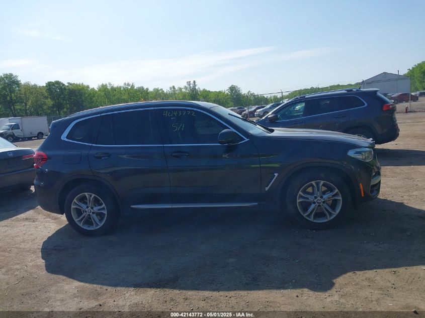 2020 BMW X3 SDRIVE30I - 5UXTY3C00L9B76499