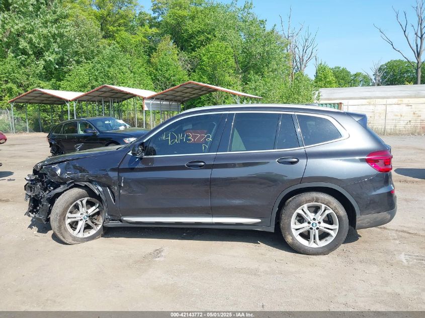 2020 BMW X3 SDRIVE30I - 5UXTY3C00L9B76499