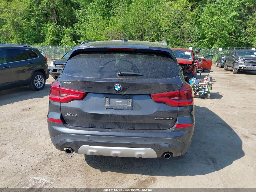 2020 BMW X3 SDRIVE30I - 5UXTY3C00L9B76499