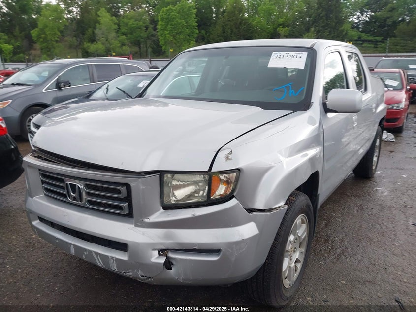 2008 HONDA RIDGELINE VIN: 2HJYK16458H525443
