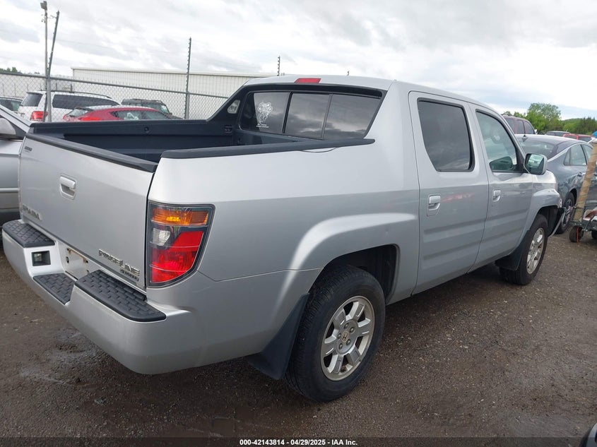 2008 HONDA RIDGELINE VIN: 2HJYK16458H525443