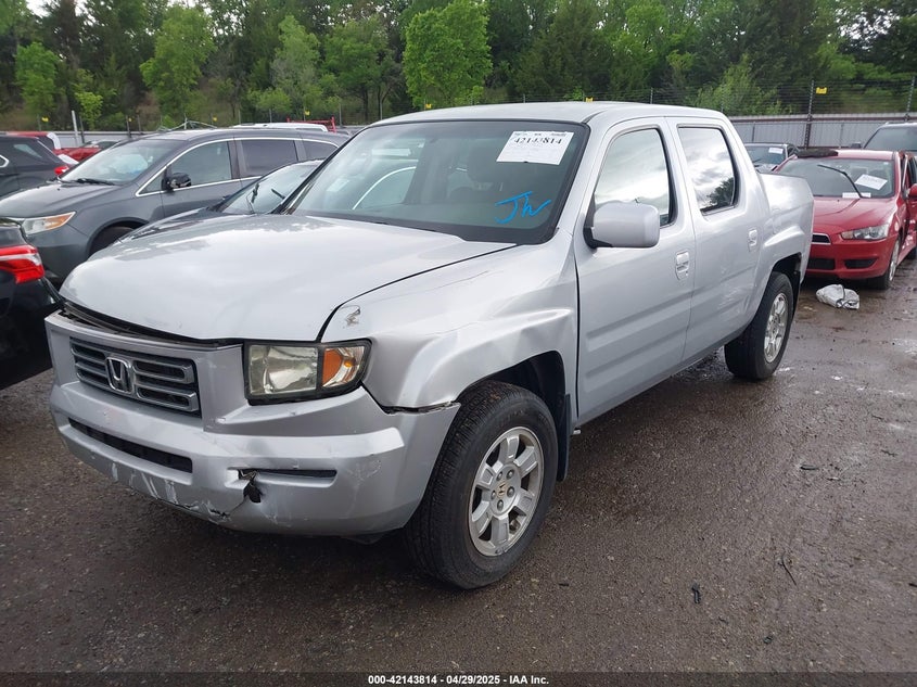 2008 HONDA RIDGELINE VIN: 2HJYK16458H525443