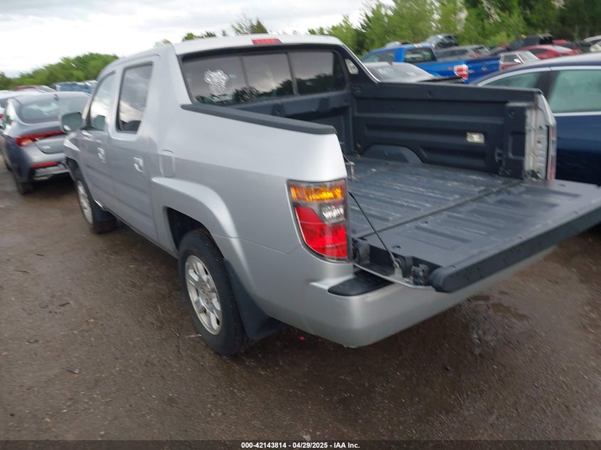 2008 HONDA RIDGELINE VIN: 2HJYK16458H525443