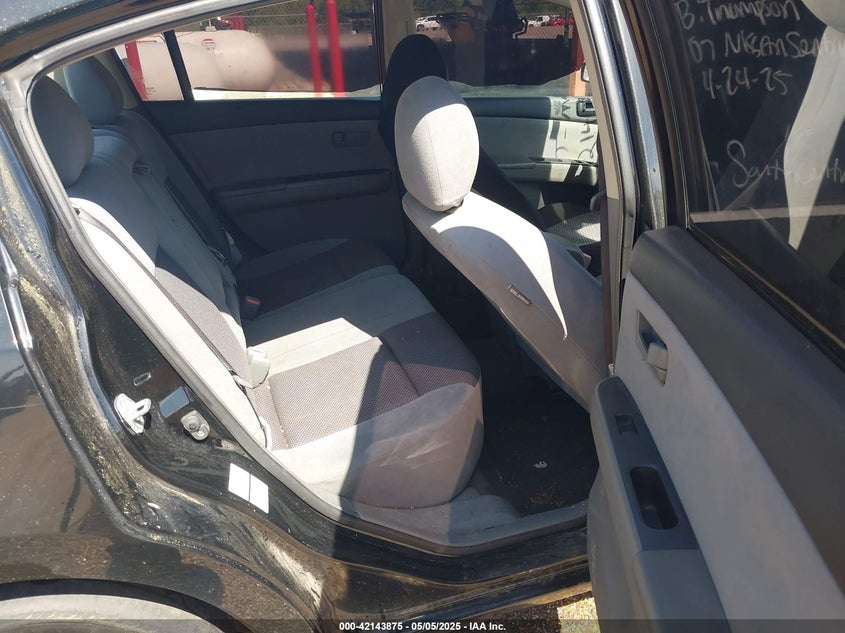 2007 Nissan Sentra 2.0 VIN: 3N1AB61E17L651293 Lot: 42143875