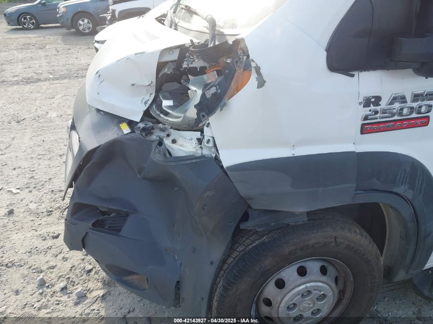 2017 Ram Promaster 2500 Window Van High Roof 159 Wb VIN: 3C6TRVPG7HE529801 Lot: 42143927