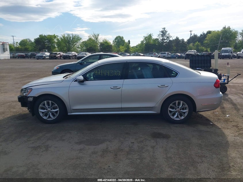 2016 VOLKSWAGEN PASSAT VIN: 1VWAT7A39GC014305