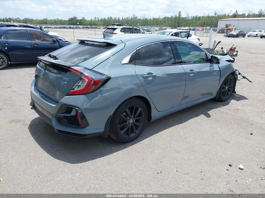 2021 HONDA CIVIC VIN: SHHFK7H66MU203194