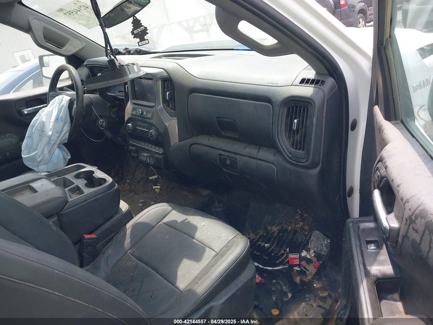 2021 CHEVROLET SILVERADO 1500 2WD  LONG BED WT - 3GCNWAEH6MG316044