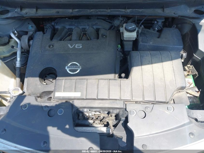 2010 Nissan Murano Sl VIN: JN8AZ1MW6AW131273 Lot: 42144801