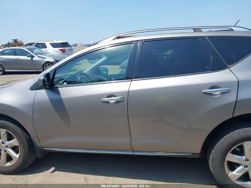 2010 Nissan Murano Sl VIN: JN8AZ1MW6AW131273 Lot: 42144801