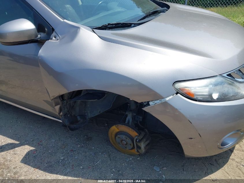 2010 Nissan Murano Sl VIN: JN8AZ1MW6AW131273 Lot: 42144801