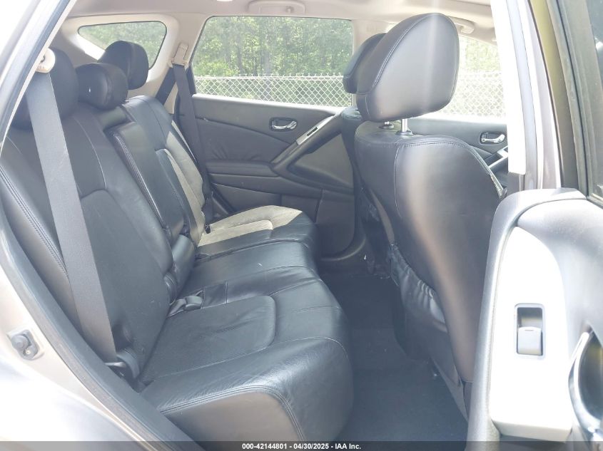 2010 Nissan Murano Sl VIN: JN8AZ1MW6AW131273 Lot: 42144801