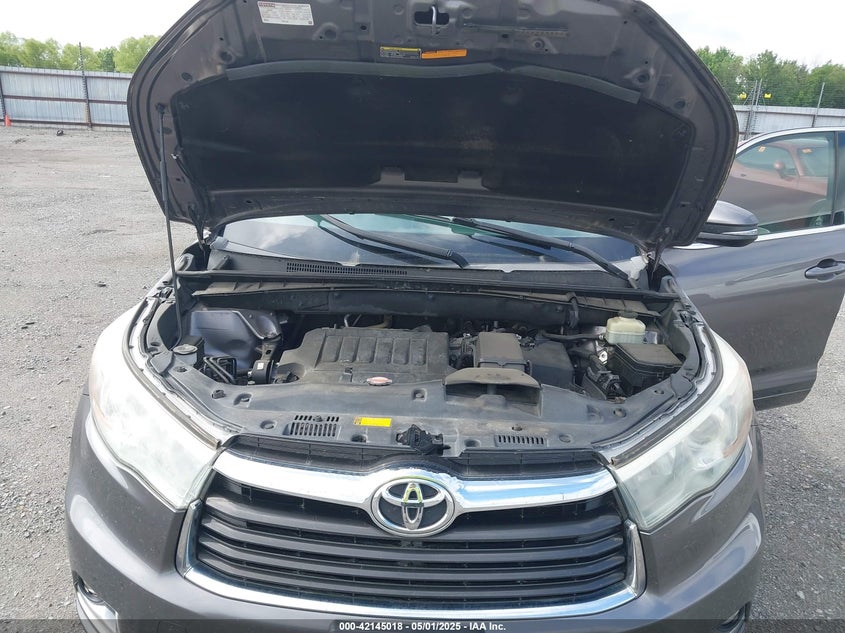 2015 TOYOTA HIGHLANDER VIN: 5TDYKRFH0FS115864