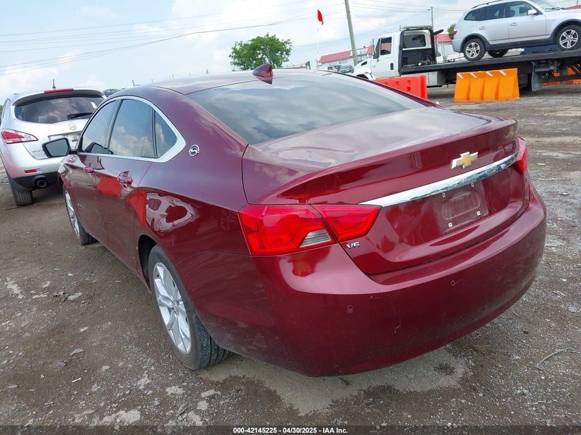 2016 CHEVROLET IMPALA VIN: 2G1115S39G9205640