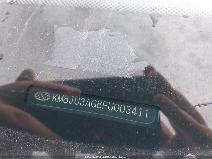 2015 HYUNDAI TUCSON VIN: KM8JU3AG8FU003411