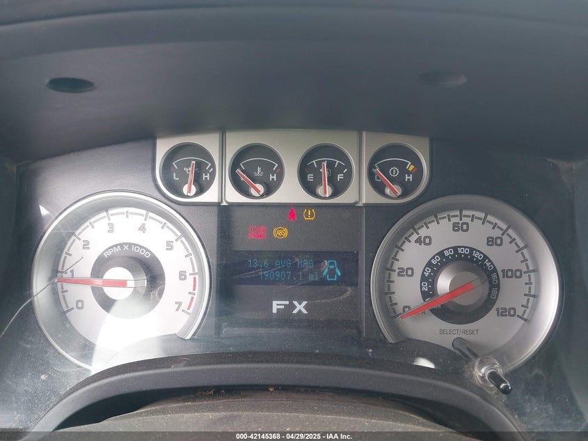 2010 FORD F-150 VIN: 1FTFW1EV6AFA49186