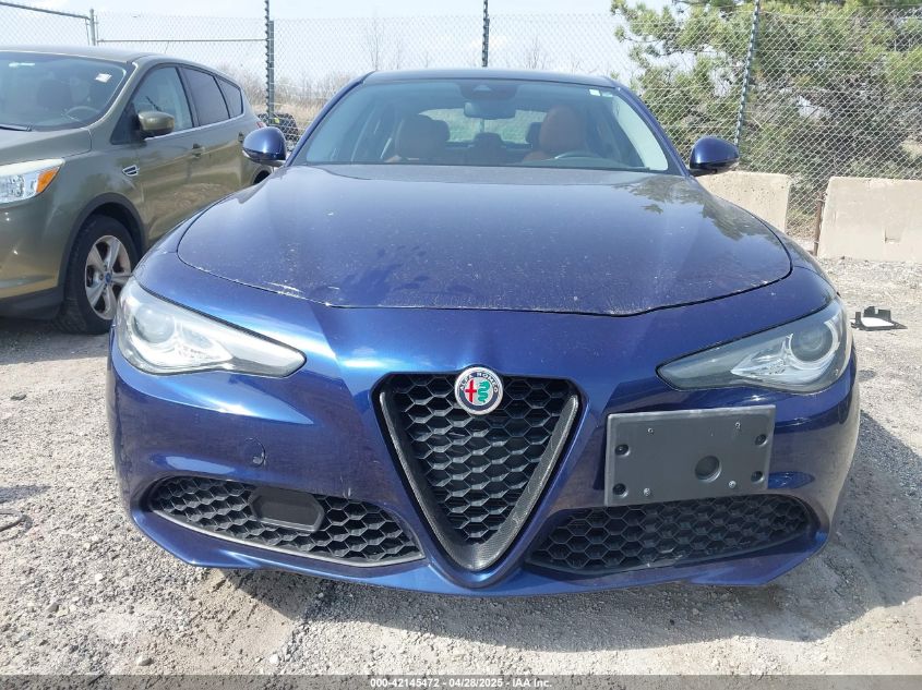 2018 Alfa Romeo Giulia Ti Lusso Awd VIN: ZARFAEEN5J7580384 Lot: 42145472