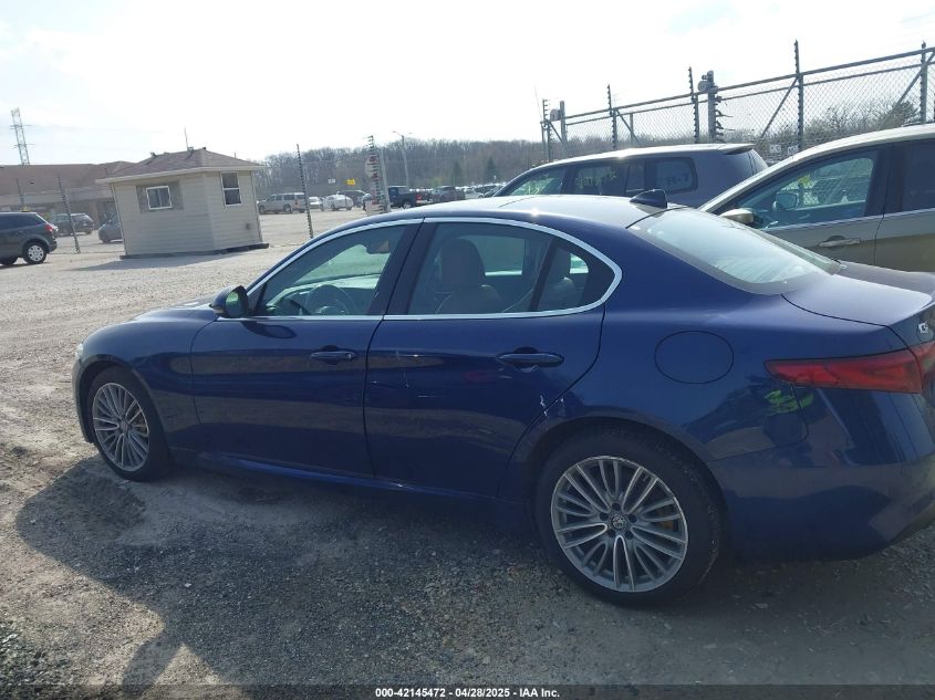 2018 Alfa Romeo Giulia Ti Lusso Awd VIN: ZARFAEEN5J7580384 Lot: 42145472