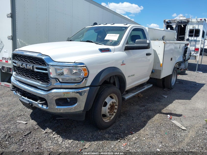 2019 Ram 4500 Chassis Tradesman/Slt white truck diesel 3C7WRLAL0KG522137 photo #3
