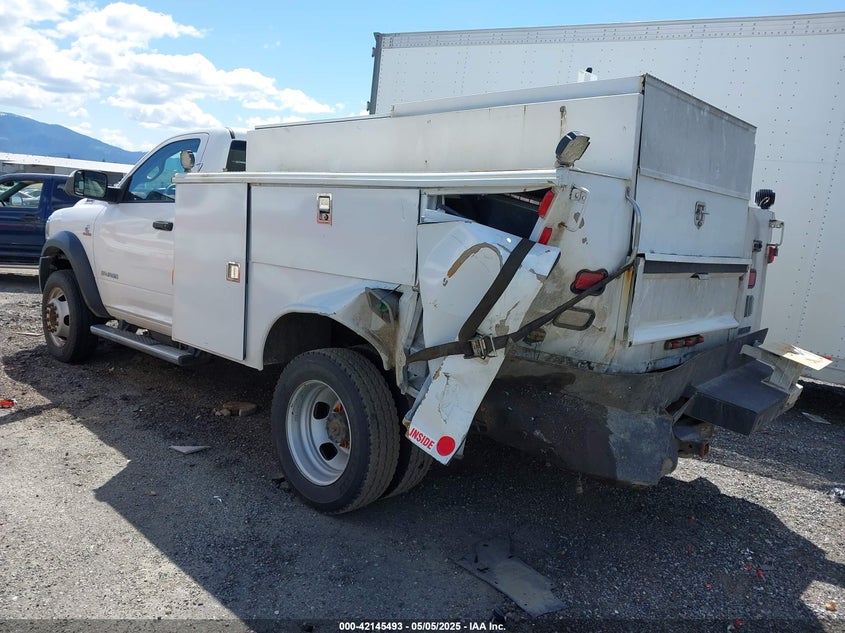 2019 Ram 4500 Chassis Tradesman/Slt white truck diesel 3C7WRLAL0KG522137 photo #4