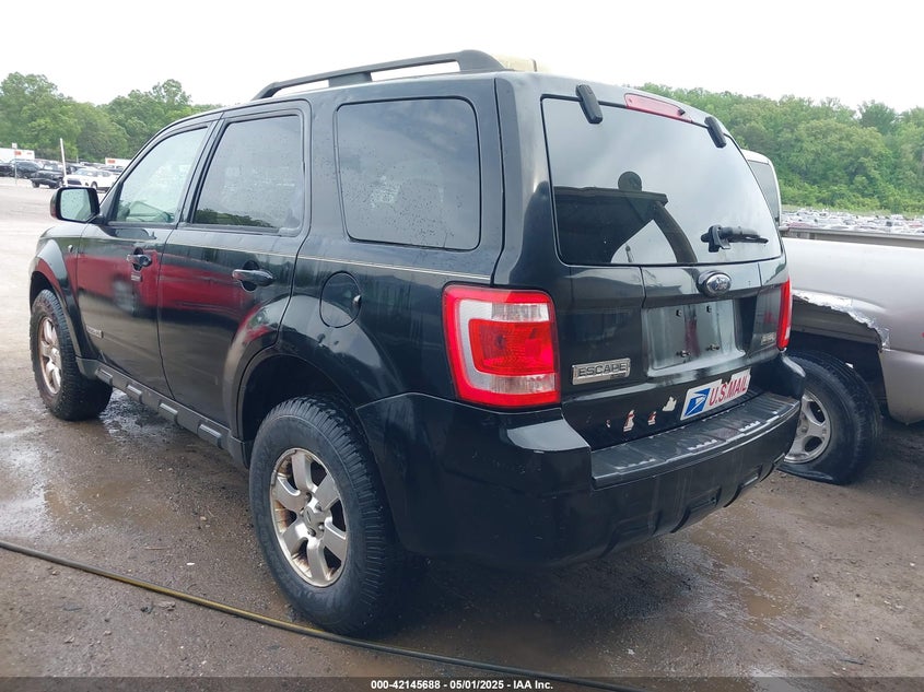 2008 FORD ESCAPE VIN: 1FMCU04138KE22067
