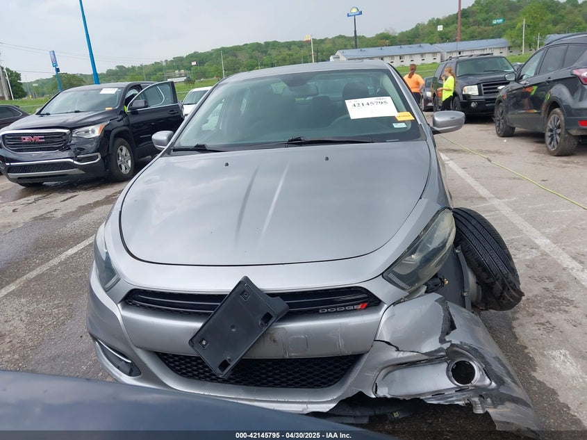 2016 DODGE DART VIN: 1C3CDFBB1GD505314